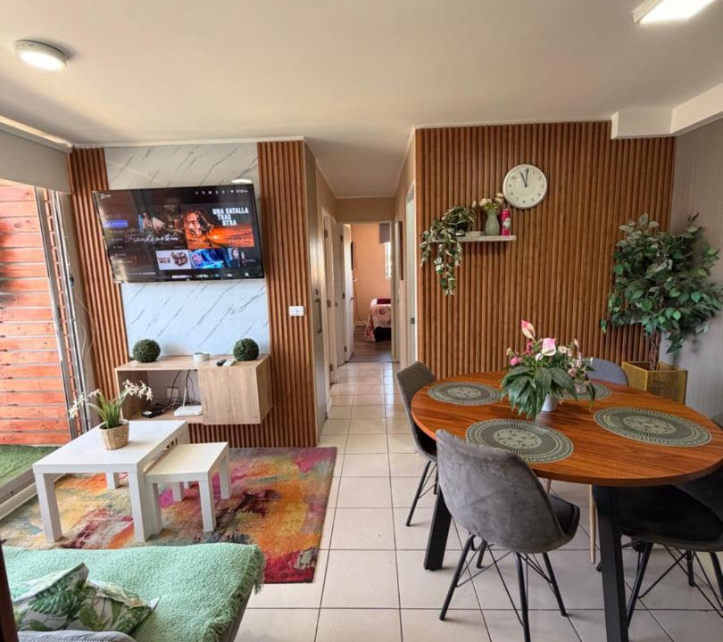 Rancagua Apartment | Dep céntrico 3H - 2 baños - parking privado-calefacción-wifi
