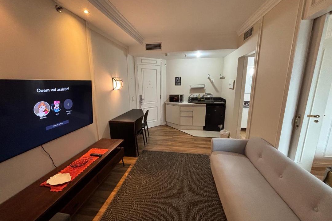 Bela Vista Apartment | Hotel Pamplona Paulista Jardins cozinha garagem grátis ótima localização 2608
