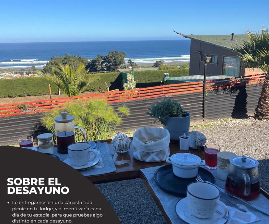 Pichilemu Cabin | Viento Sur Pichilemu Lodges Cama King con Calientacamas
