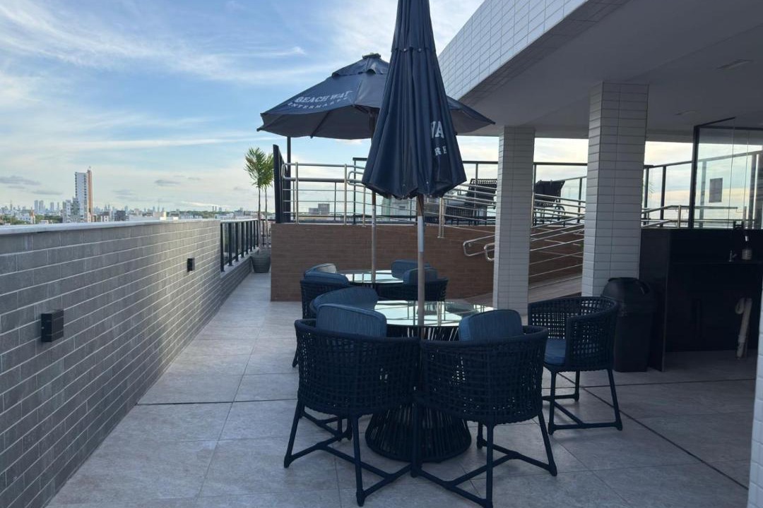 Intermares Apartment | Lindo Studio com rooftop e piscina