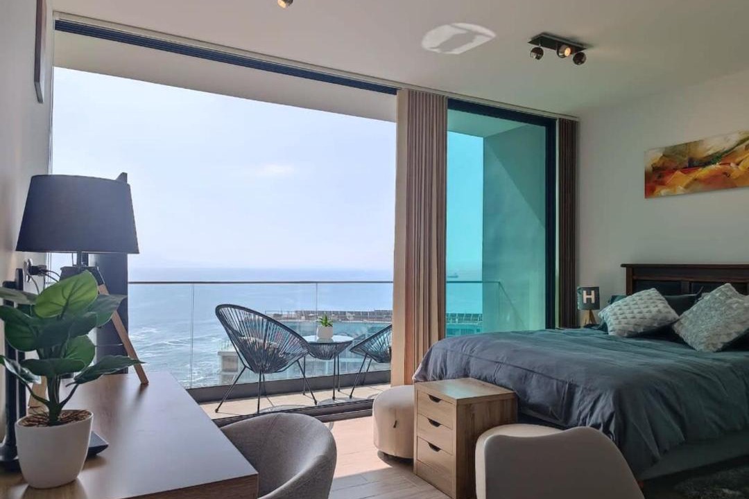 Yerbas Buenas Apartment | Depto 1D - Vista al mar - Wifi - Piso 19