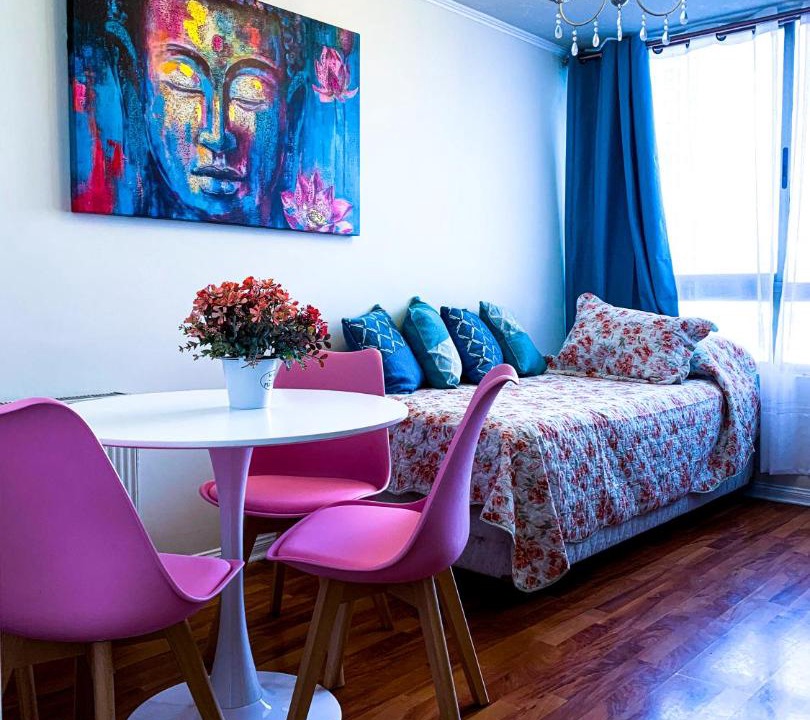 Downtown Santiago Apartment | Depto METRO SANTA ANA 3 (2 dormitorios)
