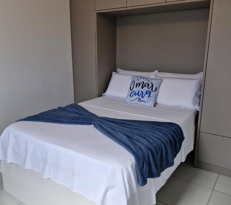 Balneario Paqueta Apartment | Frente ao Mar, Pé na Areia, Churrasqueira à Carvão na Sacada, Wi-Fi