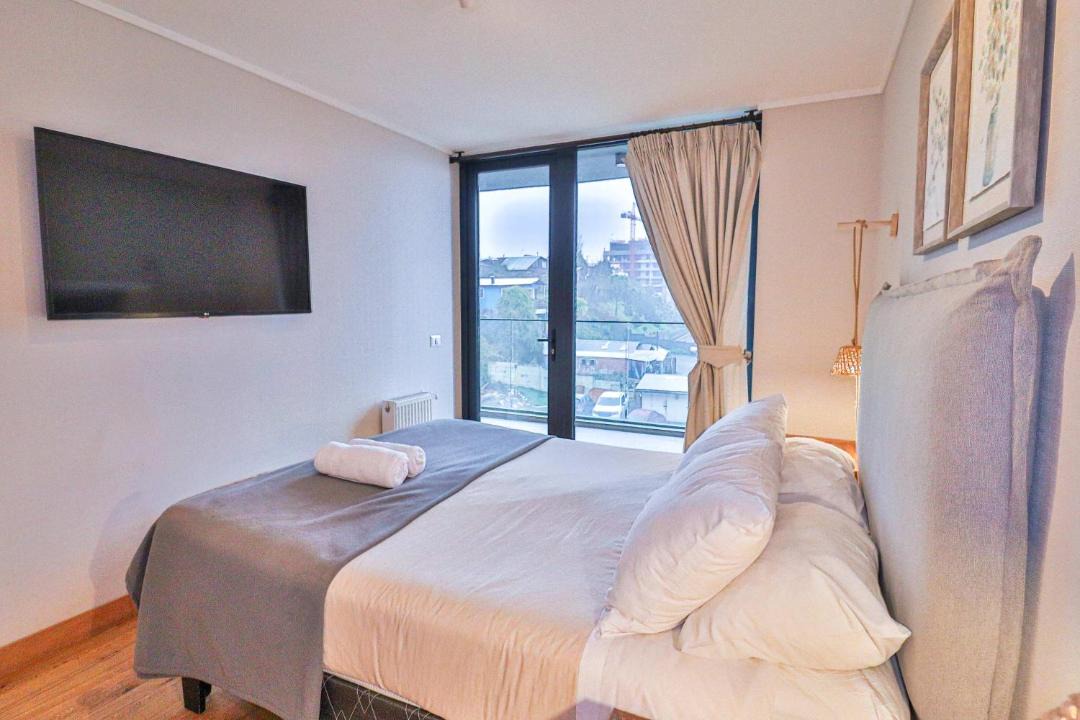 Puerto Varas Apartment | HOM I Depto 2D2B, Piscina temperada, Estacionamiento, WiFi, Vista parcial al lago, Calefacción Central