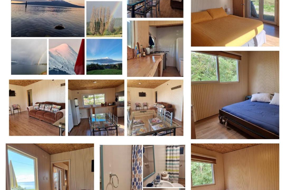 Puerto Varas Ski Chalet | Cabaña con vista panorámica inigualable al lago Llanquihue y volcán Osorno