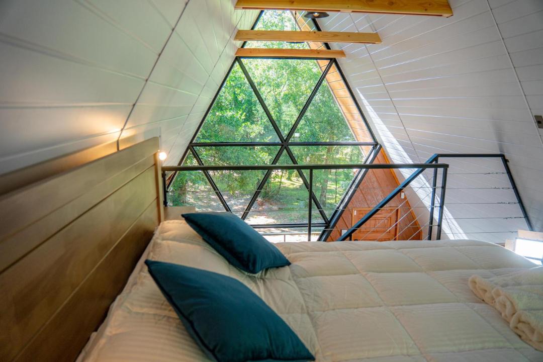 Pucon Cabin | Enarbol Lodge, Hot Tube en terraza
