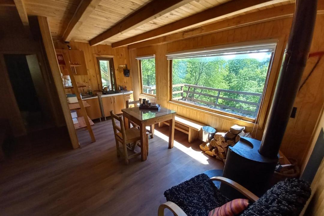 Melipeuco Cabin | Cabaña Conguillio Chercan con refrigerador