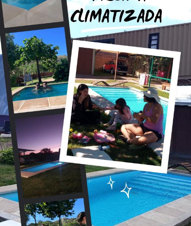 Juana Koslay House | Cabañas en Koslay Ñalala Ivoqué con piscina climatizada en épocas cálidas