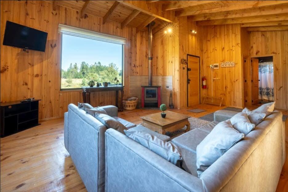 Villarrica House | Villarrica Cabin 2BR with Fireplace and terrace