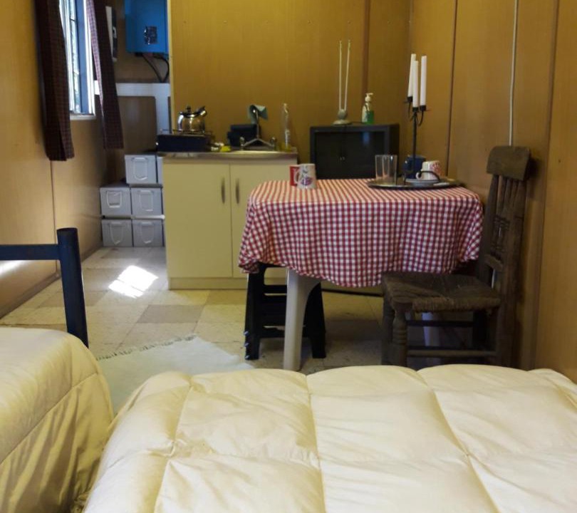 Pelluhue Apartment | Habitación con baño privado containers, auto sustentable