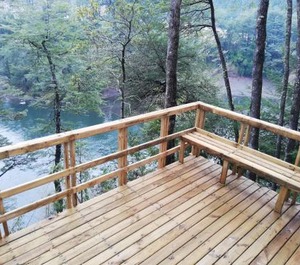 Cabaña Rústica Maravillosa Con Troncos Nativos Orilla Río Trancura 