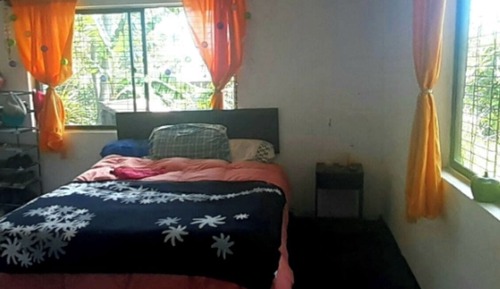 Economy Triple Room, Garden View