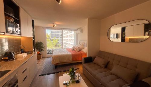 Studio with Balcony