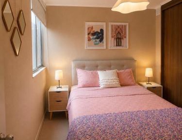 Three-Bedroom Apartment with Balcony