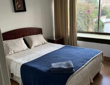 Three-Bedroom Apartment with Balcony