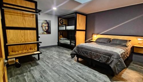 Family Room with Shared Bathroom