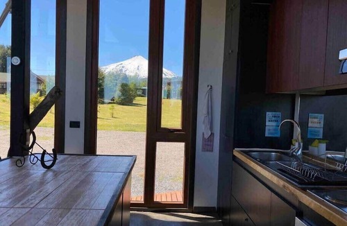 Villarrica House | Volcano Retreat Ⅰ con vista al Volcán.