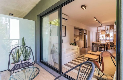 Palermo Apartment | Stylish studio: WiFi/Balcony/Gym/Pool | Welcome2BA Team