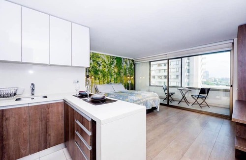 Apoquindo Apartment | Arauco Retreat w/Parking, Pool, next to shopping