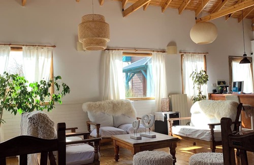 Macrozona Meseta Cerro Calafate Cabin | Hosteria Hainen Cabins, located in El Calafate, 10 minutes from downtown.
