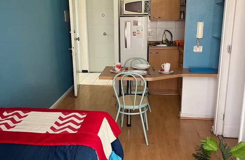 Downtown Santiago Apartment | Half a block from Sta Lucia subway Comfortable 1 bedroom