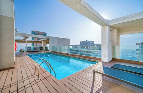 Apoquindo Apartment | Alma Studio - Wifi, Estacionamiento & Mall