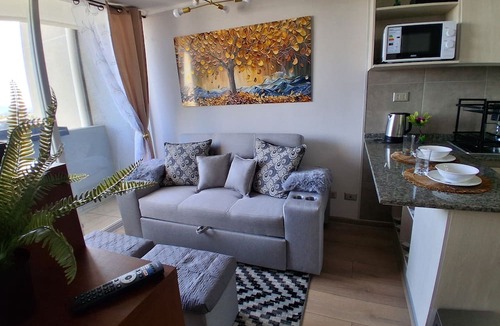 Independencia Apartment | Encantador refugio con vista y estilo