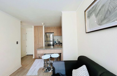 Downtown Santiago Apartment | Historic Yungay Apt | City Views, Free Parking,
