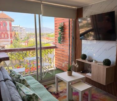Rancagua Apartment | Dep céntrico 3H - 2 baños - parking privado-calefacción-wifi