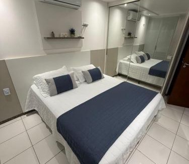 Sandra Cavalcante Apartment | Vibe Soul Apto completo climatizado com garagem ideal para casais e até 7 hóspedes