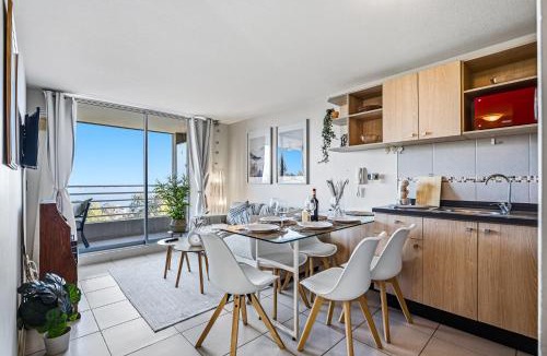 Mirasol Apartment | Depto Familiar en Costa Algarrobo con Vista al Mar, Terraza, Piscina