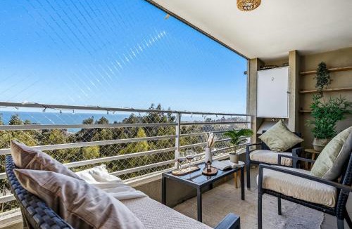 Mirasol Apartment | Depto Familiar en Costa Algarrobo con Vista al Mar, Terraza, Piscina