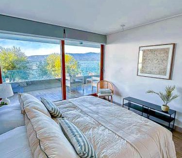 Pucon Apartment | HOM I Dpto Frente al Lago Calefacción Piscina Gym Sauna Estacionamiento Muelle privado