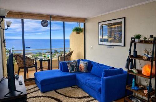 Placeres Apartment | Departamento con amplia y bella vista a la bahía de Valparaiso