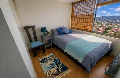 Placeres Apartment | Departamento con amplia y bella vista a la bahía de Valparaiso