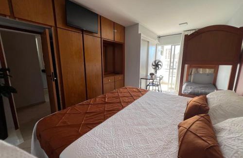 Do Turista Apartment | Parque Aquático termal centro Turista 1 Flat para 6 mais garagem grátis