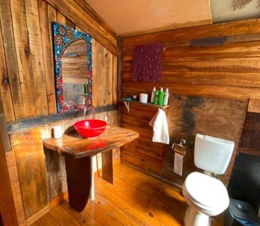 San Javier Ski Chalet | Refugios Kururu San Javier, eco cabaña de montaña, Traslasierra