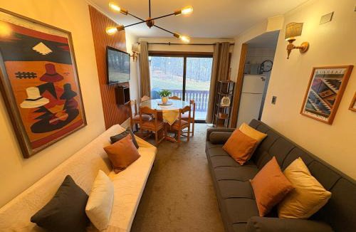 Pinto Apartment | DEPTO PREMIUM Y EXCLUSIV0 en nevados de Chillan, a pasos del centro de ski y piscinas de aguas termales, vista a la montaña y mucho mas