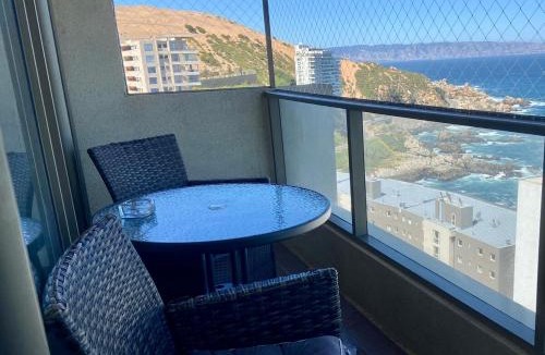Concon Apartment | Hermoso departamento en Costa de Montemar, Concón -las piscinas sólo se pueden usar en arriendos sobre 15 días