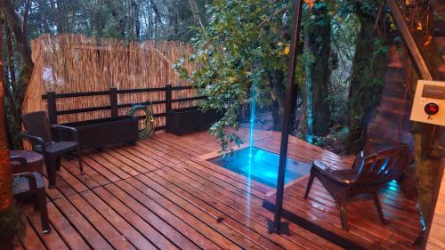 Valdivia House | Cabaña con tinaja en bosque Valdiviano