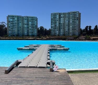 El Tabo Apartment | Hermoso Depto full equipado 2D y 2B vista al Mar, Laguna y Dunas