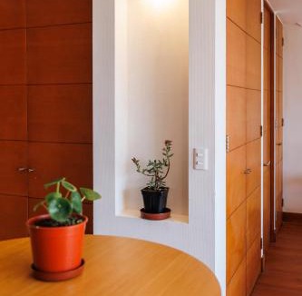El Golf Apartment | Las Condes Skyline View of Cerro Manquehue