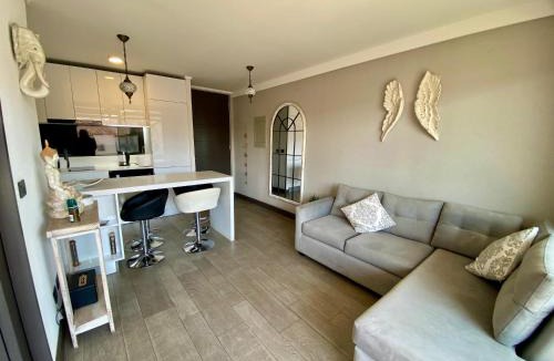 Las Condes Apartment | Vibe Oriente Spot Cama king Terraza y Piscina