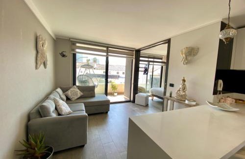 Las Condes Apartment | Vibe Oriente Spot Cama king Terraza y Piscina