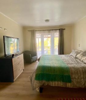 Puerto Montt Apartment | Cabaña con jacuzzi exterior y vista al mar - Huellas de Pato, Puerto Montt
