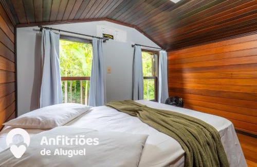 Praia da Armacao do Itapocoroi Villa | Casa com Churrasq. a 220m Praia Vermelha HJ6812