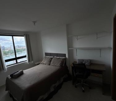Centro Apartment | Flat aconchegante com vista pro açude