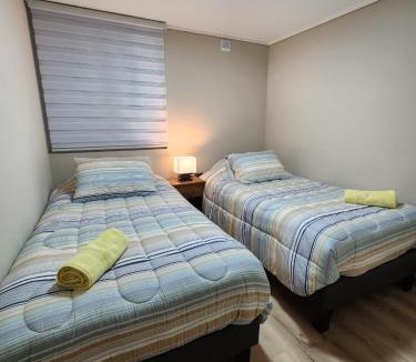 Valdivia Apartment | Dpto full equipado,dormitorio en suite en Valdivia