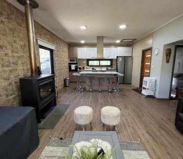 Malalcahuello Ski Chalet | Amplia Casa Malalcahuello 10pers 3piezas full Wifi Starlink