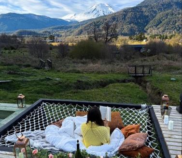 Malalcahuello Ski Chalet | Confortable refugio de monataña con vista al Volcan